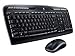 Logitech MK320 Wireless Desktop Keyboard and Mouse Combo — Entertainment Keyboard and Mouse, 2.4GHz Encrypted Wireless Connection, Long Battery Life (Renewed)