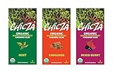 Chicza Organic Mayan Rainforest Chewing Gum, Variety Pack- Mint, Cinnamon and Mixed Berry (3 pack)