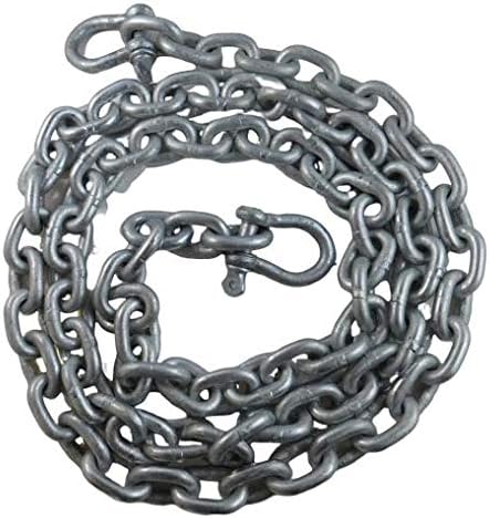 Windlass 5/16" x 10' ISO G4 Anchor Chain HDG with Galvanized Shackles