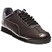 PUMA Women's Roma Metallic Sneaker, Black Dark Shadow, 8 B US
