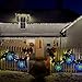 LED Fairy String Light Starburst with Remote Control Decorative Lights Bulbs Christmas Light Hanging 2 Pack Waterproof 8 Modes 120 LED Starry Lights Patio Fireworks Battery Operated Indoor Lighting
