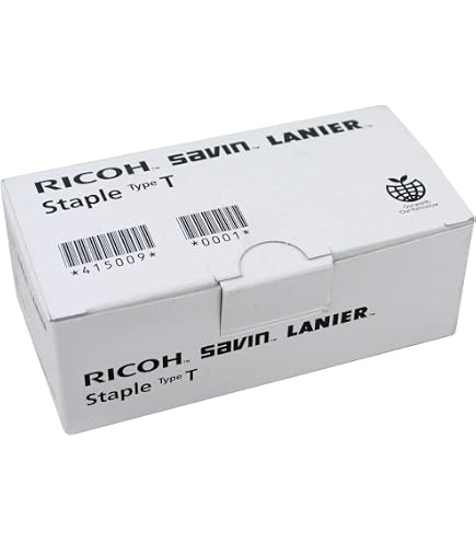 thumbnail image 2 of Ricoh 416711 Type V Staple Cartridge – 3-Pack, 5,000 Staples Per Cartridge – Genuine For Ricoh MP C8003, Savin, Lanier 2 of 4