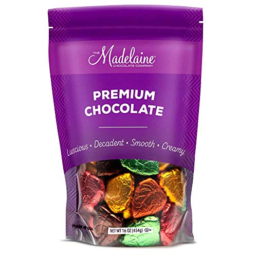 Madelaine Chocolates, Highly Detailed, Premium Milk Chocolate Fall Leaves - Thumbnail 3