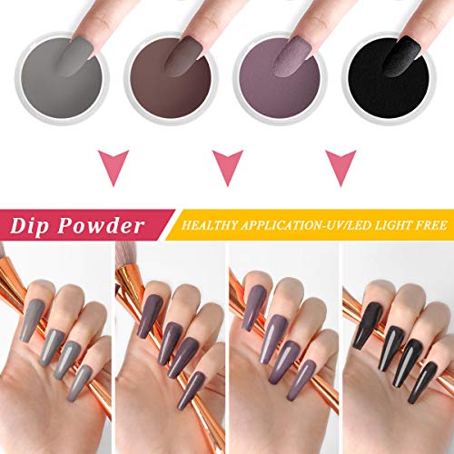 Lavender Violets DipPowderNailKit 0.5 oz/bot. Large Capacity Acrylic