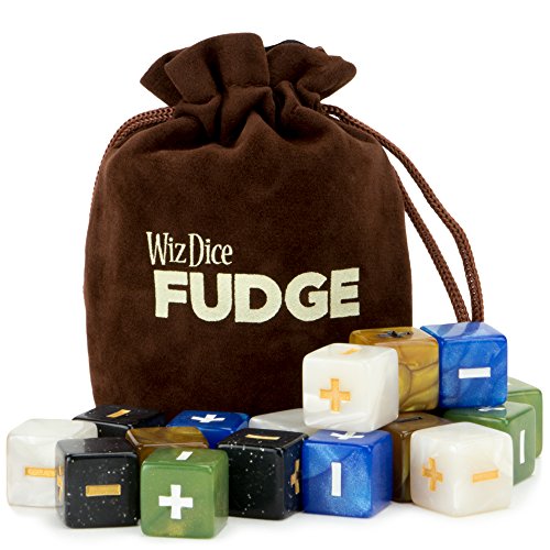 20 Fudge Dice GM Starter Pack Terrestrial 5 Sets of 4 Fudge Dice