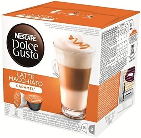 Nescafe Dolce Gusto Caramel Latte Macchiato X 3 Packs (48 Pods, 24 Servings)
