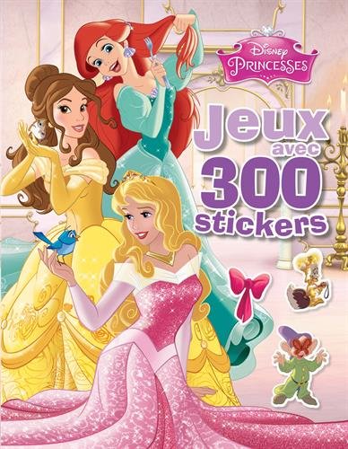 Disney Princesses, jeux avec 300 stickers