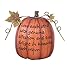 Holiday Designs Inspirational Fall Small Pumpkin Trio - Set of 3 - Thanksgiving Decoration or Table Centerpiece Decor