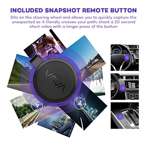 VAVA VAVDA001 Bluetooth Snapshot Button for Dash Cam VAVA VD005