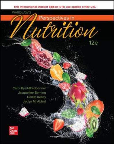 ISE Wardlaw’s Perspectives in Nutrition (ISE HED MOSBY NUTRITION)