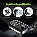 Bluetooth FM Transmitter Car,Wireless Bluetooth 4.2 Hands Free Car Kit with Dual Fast Charger Flexible Neck Support U-Disk/Micro SD MP3 Player AUX in/Out Stereo Radio Adapter for iPhone Samsung etc