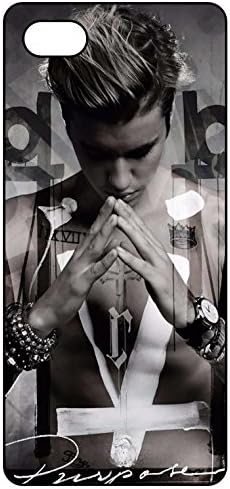 Justin Bieber iPhone 6S Plus Case, White Soft Rubber Silicone TPU Protective Phone Cover for iPhone 6 Plus/ iPhone 6S Plus 5.5 Inch