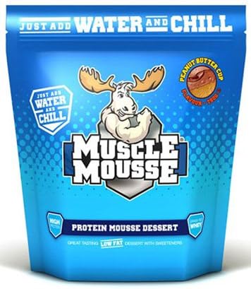 Muscle Mousse Protein Mousse Dessert/Pudding, Gluten Free, Diet, Body-building, 750g