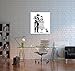 Pingo World 0416O4651DG Dorothy Police Search Gallery Wrapped Canvas Print 30 X 20. Bonus Free Banksy Wall Decal, 30