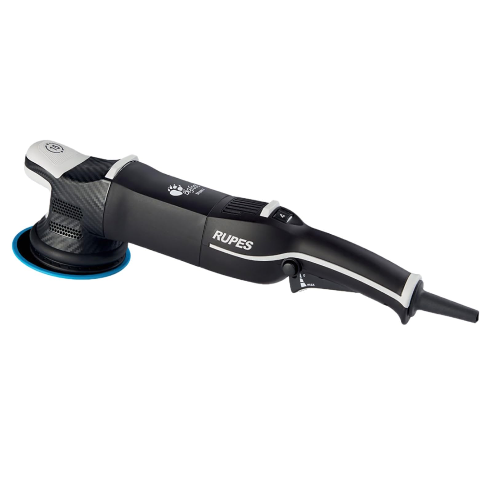 Photo 1 of RUPES LHR15V Single BigFoot Mark V Random Orbital Polisher - Reduced Noise & Vibrations - Enhanced Motor Efficiency - Gears Require Minimal Lubrication - Provides Optimal Balance - Stable Grip