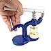 Queentools 12 Dies_watchrepair Queentools Watch Press Set Watch Back Press Watch Back Case Closer, Comes with 12 Dies Dies Snap ON and Off Quickly and Easily,(Blue)