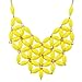 Jane Stone 3PCS Fashion Tessellate Net Necklace Statement Beaded Jewelry Bib Collar for Women(Fn0511-3set)
