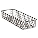 mDesign Shallow Metal Wire Basket for Storage Pantry - Kitchen Organization Basket with Handles - Bin Basket for Organizing Cabinets or Countertop - Concerto Collection - 4 Pack - Bronze