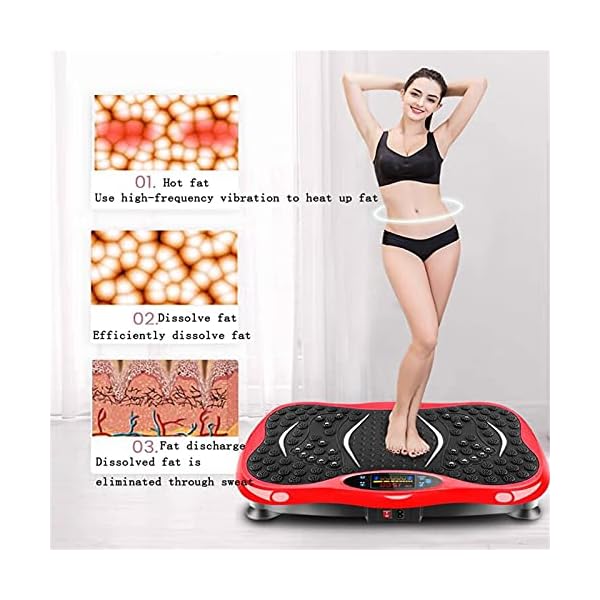 Vibration-Power-Plates-Vibration-Plate-Machine-With-Bluetooth-Speaker-Remote-Control-Vibration-Fitness-Trainer-For-Weight-Loss-Body-Toning-400lb-Max-LoadColorPurple-Vibration-Exercise-Mach Vibration Power Plates, Vibration Plate Machine With Bluetooth Speaker, Remote Control, Vibration Fitness Trainer For Weight Loss & Body Toning, 400lb Max Load(Color:Purple Vibration Exercise Mach