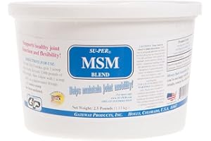 SU-PER MSM Blend Horse Joint Supplement - Helps Maintain Joint Mobility and Flexibility in Horses - 2.5 Pounds, (2 Pack)