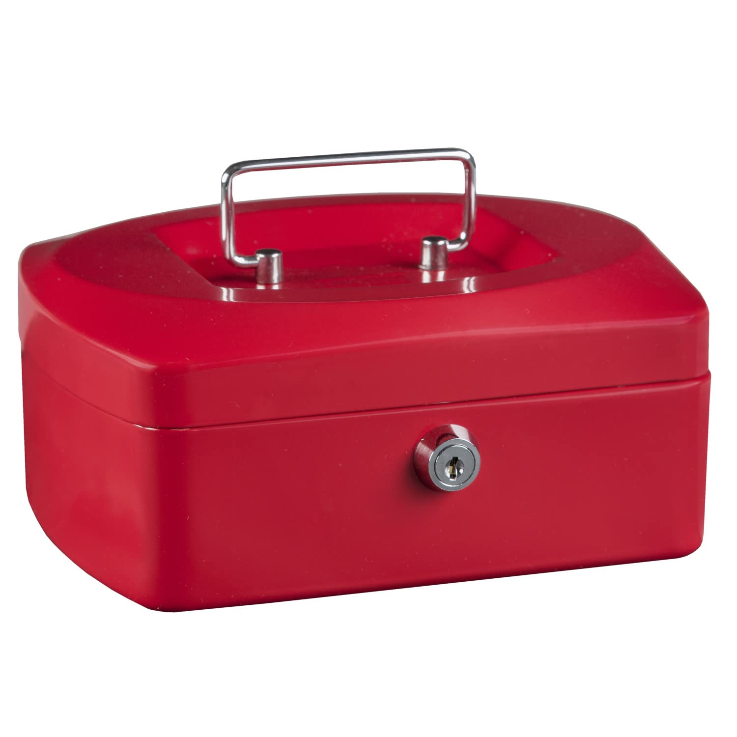 Idena Cash Box 10 Inches 255 x 200 x 90 mm red