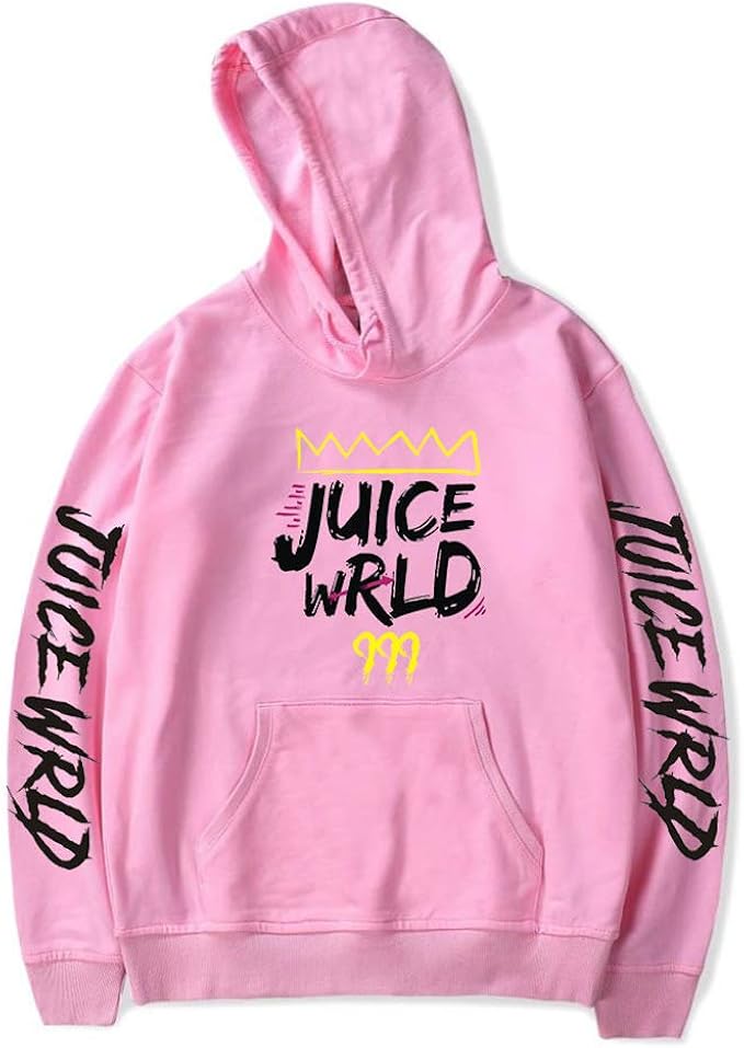 Dahee Unisex Juice Wrld 999 Hoodie Hip Hop 3D Printed