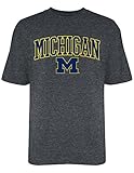 Michigan Wolverines Locker Room T Shirt Heather