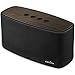 COMISO 30W Bluetooth Speakers with Super Bass, Bamboo Wood Home Speaker with Subwoofer - (Black)