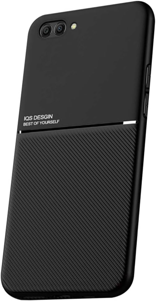 Oppo A5 Case, YINCANG Anti-Slip Textured Grip Shell Soft Silicone TPU Rubber Back Case Shock Absorption Protective Cover for Oppo A5 (AX5) 6.2" Black