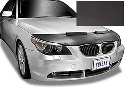 Colgan Custom Fit Sports Bra Front End Mask for Select Cadillac CTS-V Models - Vinyl (Black)