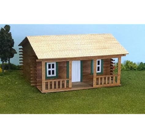 o scale laser cut buildings