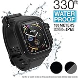 Catalyst Waterproof Case for Apple Watch 40mm Series 4, Hypoallergenic, Quick Release, Breathable, Waterproof 330ft, Military Grade -Accessories for Apple Watch 40mm