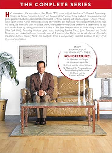 Monk: The Complete Series [DVD] in Kuwait Whizz TV