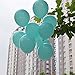 KUMEED Sea Foam Aqua Blue Latex Balloons Globos Seafoam Balloon Party Birthday Wedding Balloons Pack of 100