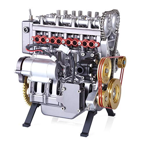 HMANE Inline 4 Cylinder Engine Model Kits for Adults, Custom Metal Car