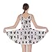 CowCow Womens Summer Sundresses Watercolor Beetles Insect Bee Butterfly Bugs Dragonfly Skater Dress, XS-5XL