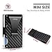 ARW Carbon Fiber Wallet, Metal Money Clip Wallet, RFID Blocking Minimalist Wallet for Men