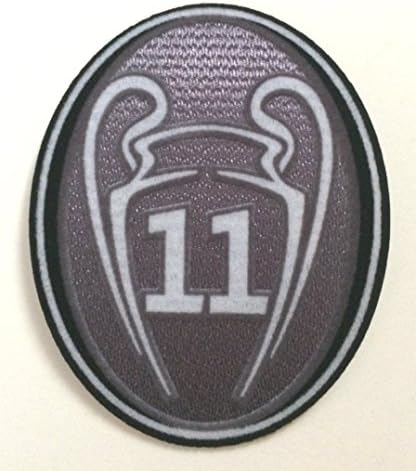 Real Madrid Trophy 11 Honor Patch 2016-2017 Uefa Champions League Soccer Jersey Badge