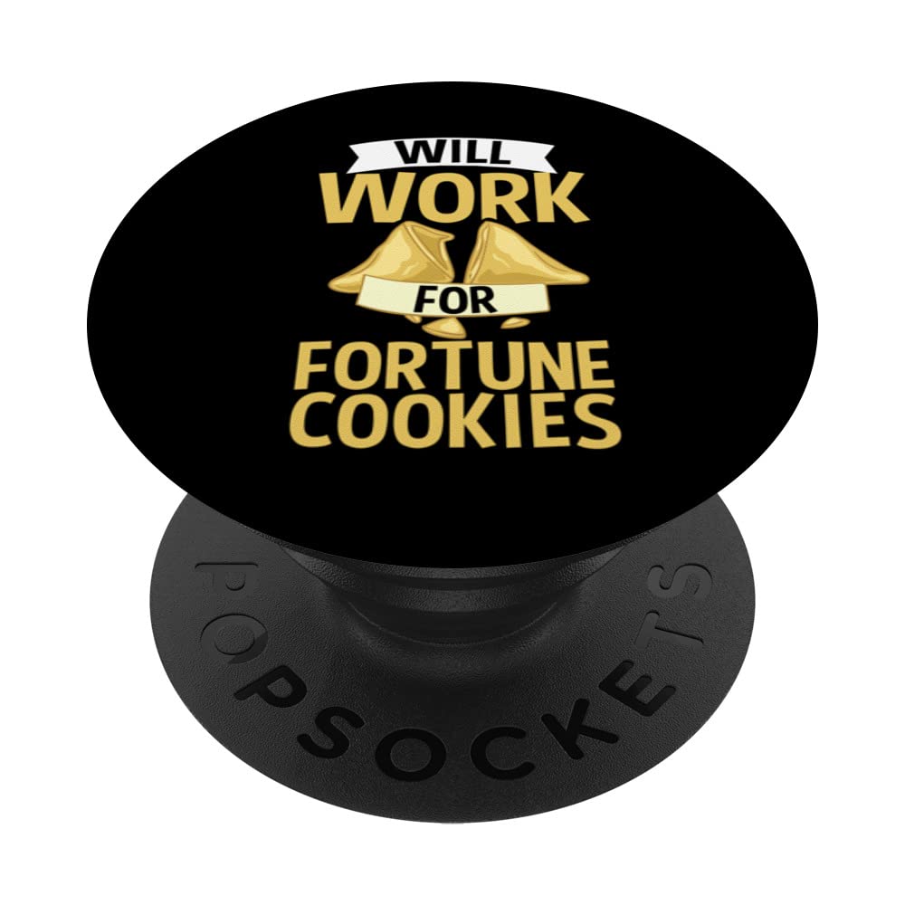 Fortune Cookie Chinese Funny Quotes Sayings Recipe PopSockets Swappable PopGrip — image 1