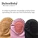 DubeeBaby Girls Leather Ballet Shoes Slippers Split Sole Flats for Toddlers Official Pink/Bowknot Foot Length  5.7 inch-Toddler 8M