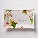 Christian Art Gifts Glass Rectangle Ring Dish Jewelry Holder | His Mercies are New Every Morning – Lamentations 3:23 | Bible Verse Flower Trinket Tray Dish for Jewelry and Accessories