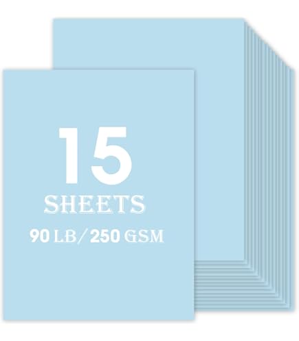 11x17 White Cardstock Paper - 65lb Cover Weight, 25 Sheets For Printing