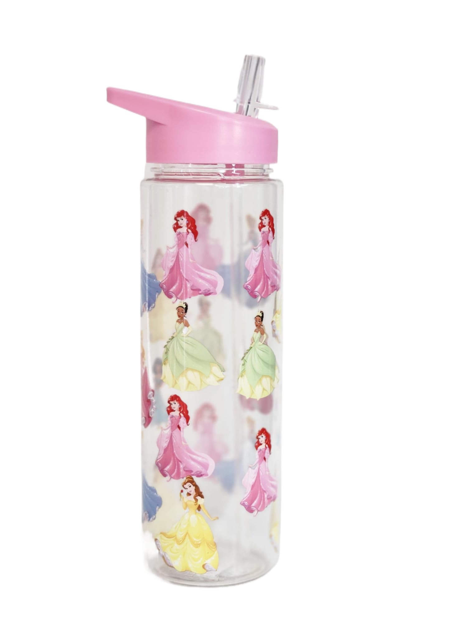 Avengers Water Bottle - BPA Free, 650ml Sipper, Marvel Superhero Spiderman Disey Princess Design (Disney Princess Bottle)