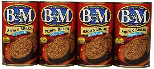 B & M Brown Bread, Original Flavor, 16 Ounce - PACK OF 24