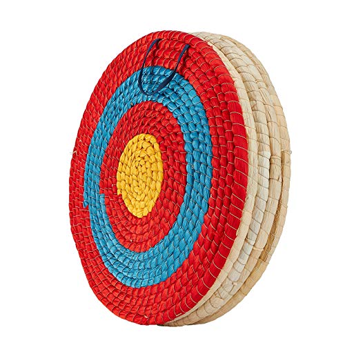 TOPARCHERY Archery Target 3 Layers 20 inch Traditional Solid Straw