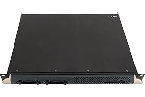 1U Rack Pro Power Amplifier 4x1150W 4 Ohm Class D, 4 Channel DJ Audio Amp with XLR & Speakon, High Performance for Live Event