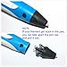 3D Printing Pen, Glyby Intelligent 3D Drawing Doodle Art with 1.75mm ABS Filament Refill (Blue)