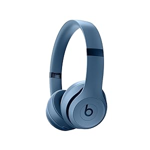 Beats Solo 4 – Cuffie wireless bluetooth on-ear, compatibili con Apple e Android, fino a 50 ore di autonomia – Blu ardesia