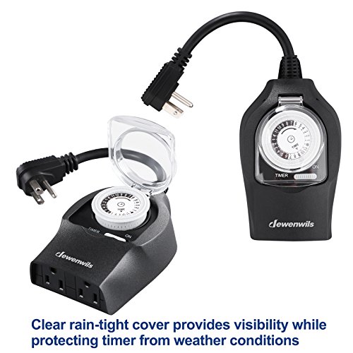 4 DEWENWILS+Waterproof+Mechanical+Electrical+Christmas