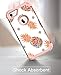 iPhone 8 Case, iPhone 7 case PIXIU Three Layer Heavy Duty Hybrid Sturdy Armor Shockproof Protective Phone Cover Cases for Apple iPhone 8 and iPhone 7 Pineapple Rose Gold